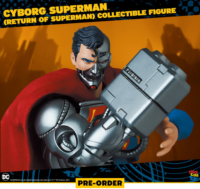 Cyborg Superman (Return of Superman) Collectible Figure (Medicom Toy)