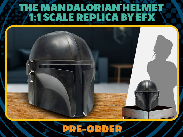 The Mandalorian Helmet Replica by EFX