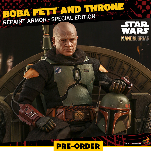 Boba Fett and Throne (Repaint Armor - Special Edition) 