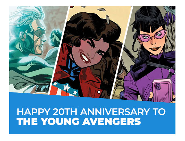 Happy 20th Anniversary to the Young Avengers!