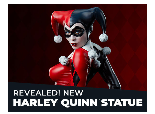 Revealed! New Harley Quinn™ Statue