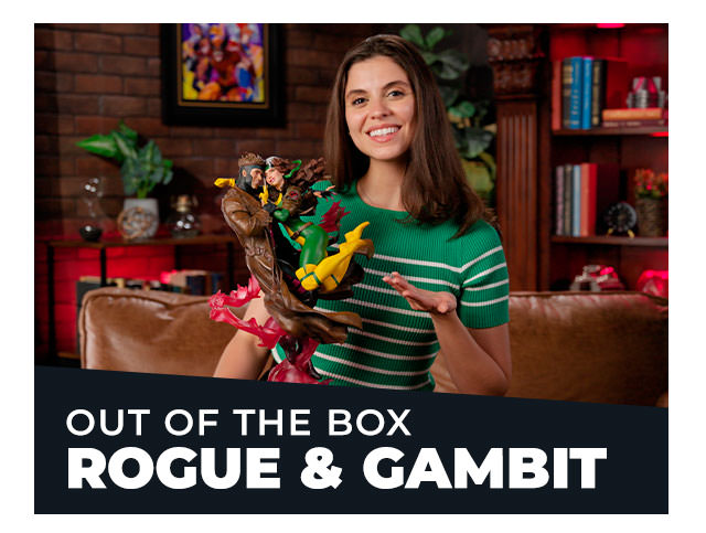 Out of the Box: Rogue & Gambit Statue