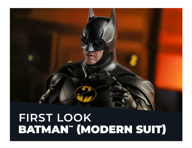 First Look: Batman™ (Modern Suit) by Hot Toys