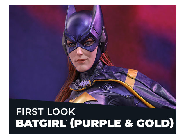 First Look: Batgirl™ (Purple & Gold) Figure by Hot Toys