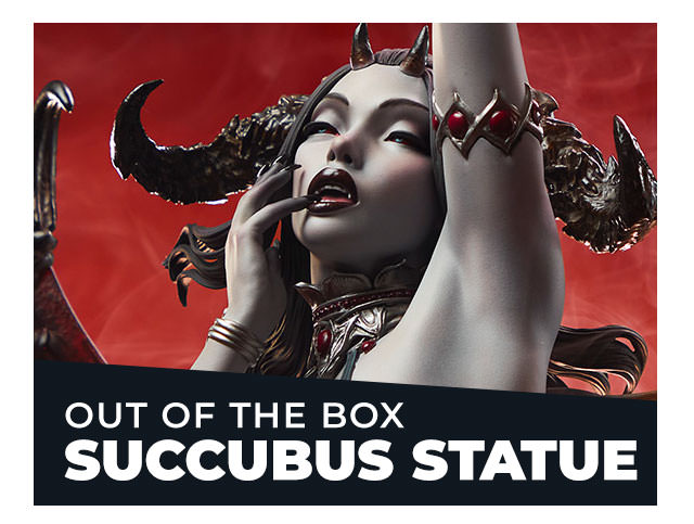 Out of the Box: Succubus Statue