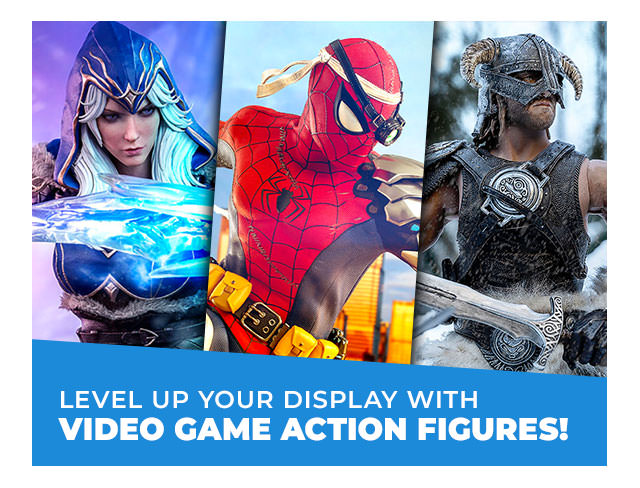 Level Up Your Display with Video Game Action Figures! 