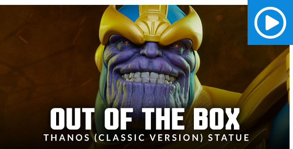 Out of the Box: Thanos (Classic Version) Statue