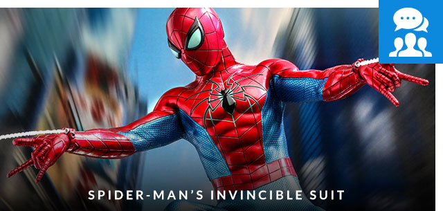 Spider-Mans Invincible Suit