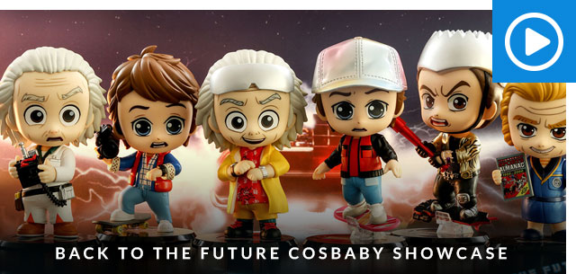 Back to the Future Cosbaby Showcase