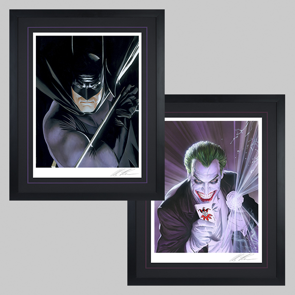 The Joker™ & Batman™: Mythology Fine Art Print Set