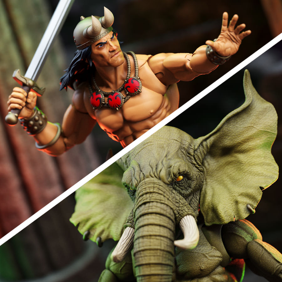 Young Conan and Yag Kosha