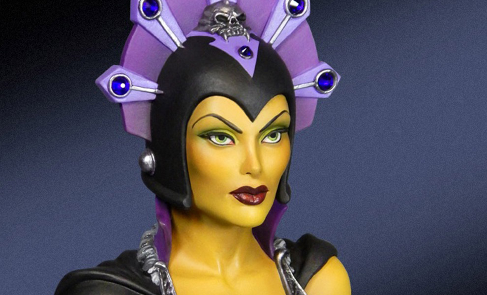 Masters Of The Universe Evil Lyn Collectible Bust By Tweeter Sideshow