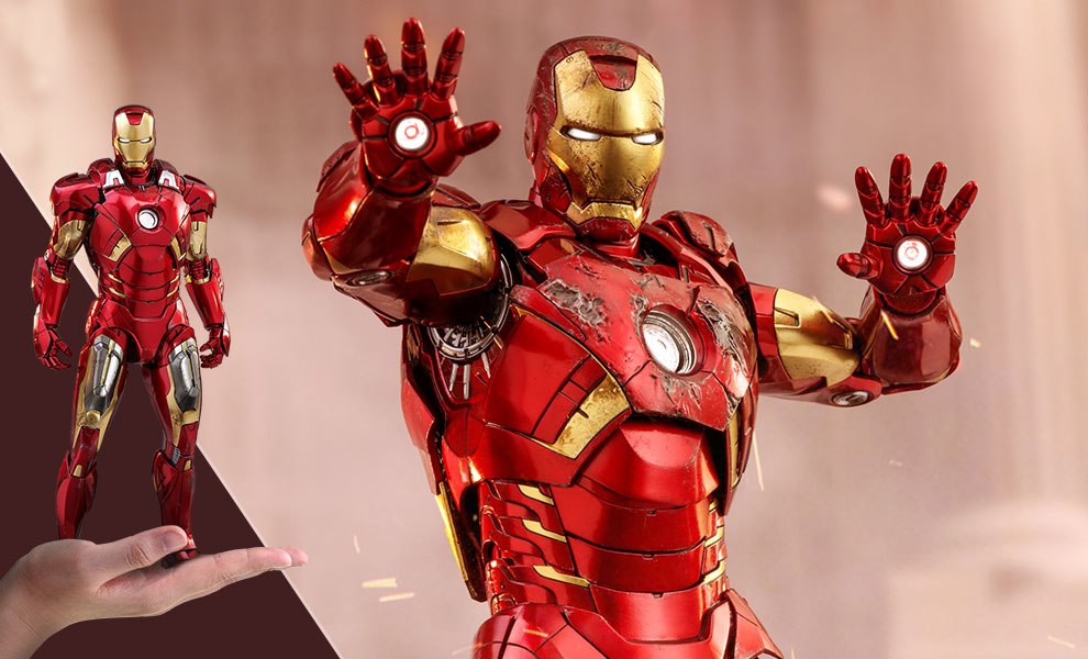 iron man hot toys diecast