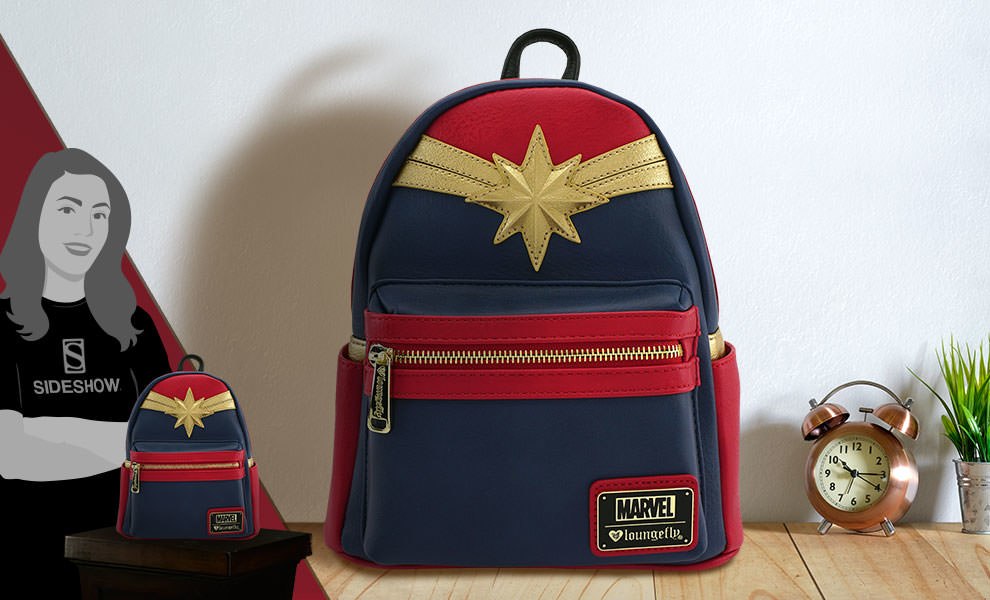 captain marvel mini backpack