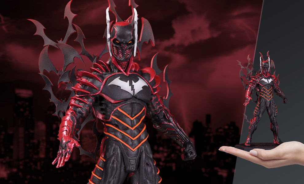 dark nights metal batman the red death statue