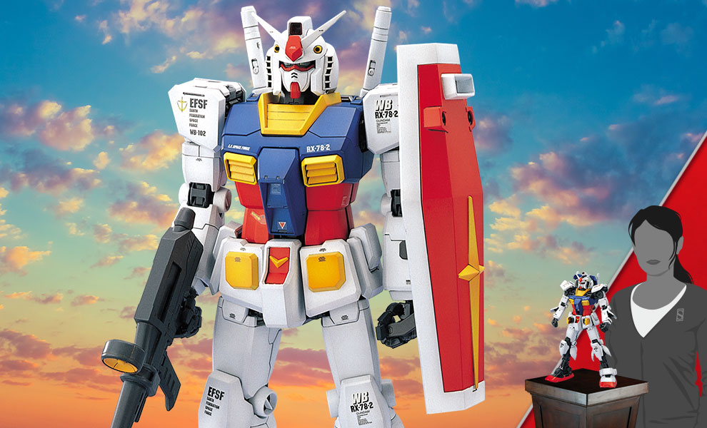 Rx 78 2 Gundam Pg Unleashed Model Kit By Bandai Sideshow Collectibles