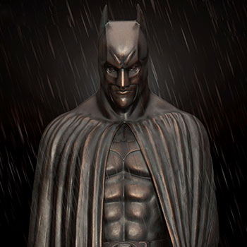 the dark knight memorial statue