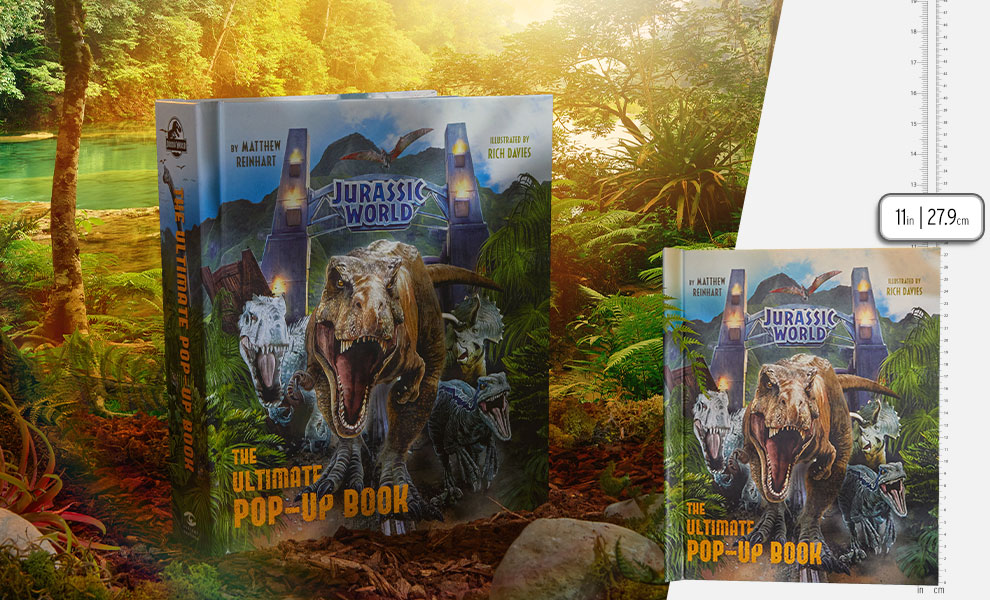 jurassic world the ultimate pop up book by insight editions sideshow collectibles