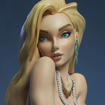 The Little Mermaid Morning Statue | Sideshow Collectibles