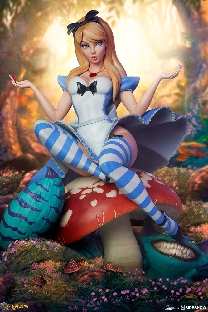 alice in wonderland statue for sale