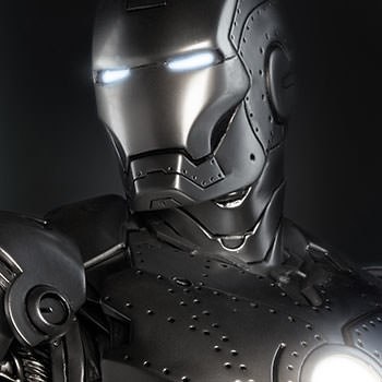 Marvel Iron Man Mark II Quarter Scale Maquette by Sideshow C