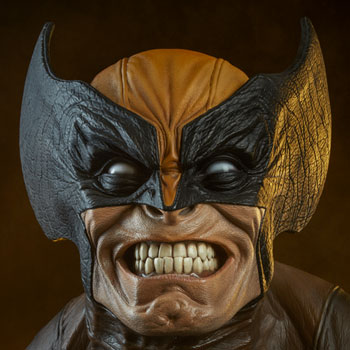 wolverine bust statue