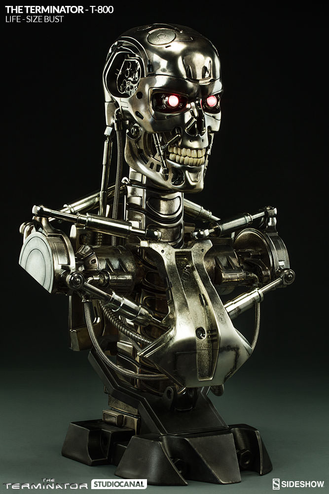 life size terminator statue for sale