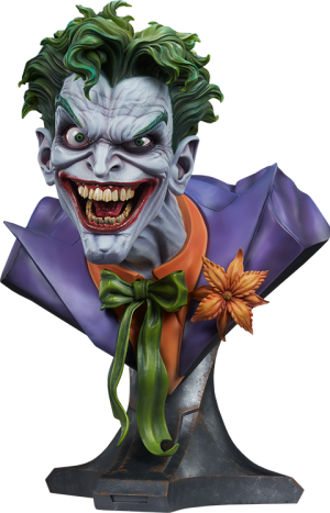 sideshow joker life size bust