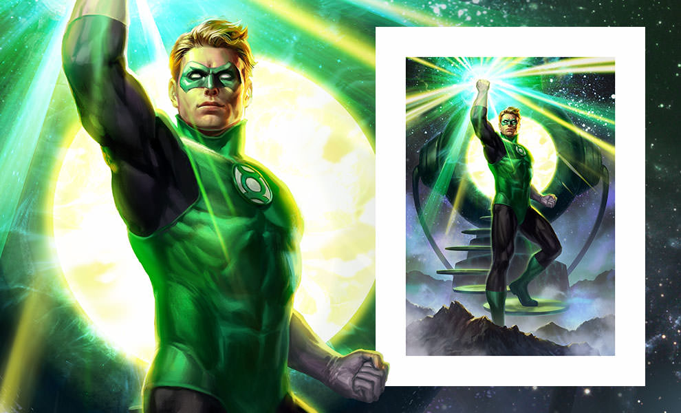 green lantern artwork