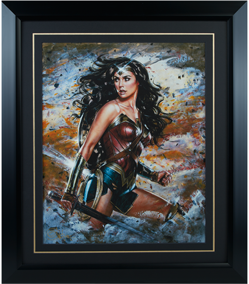 sideshow wonder woman art print