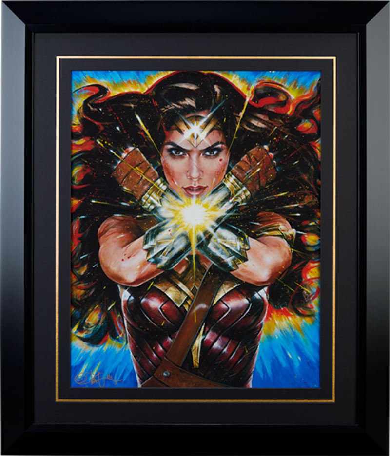 sideshow wonder woman art print