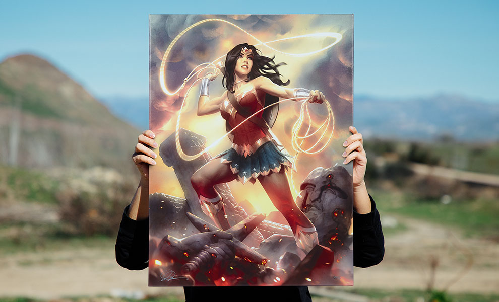 sideshow wonder woman art print