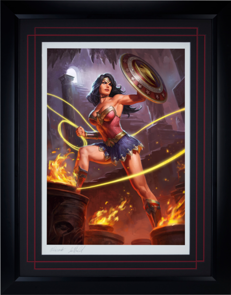 sideshow wonder woman art print