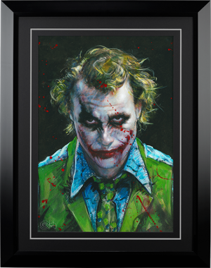 DC Comics Why So Serious Art Print by Ozone Productions | Sideshow ...