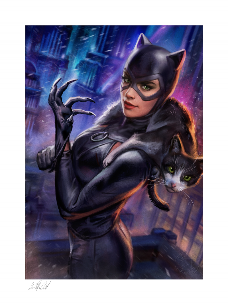 Catwoman 21 Fine Art Print By Ian Macdonald Sideshow Fine Art Prints