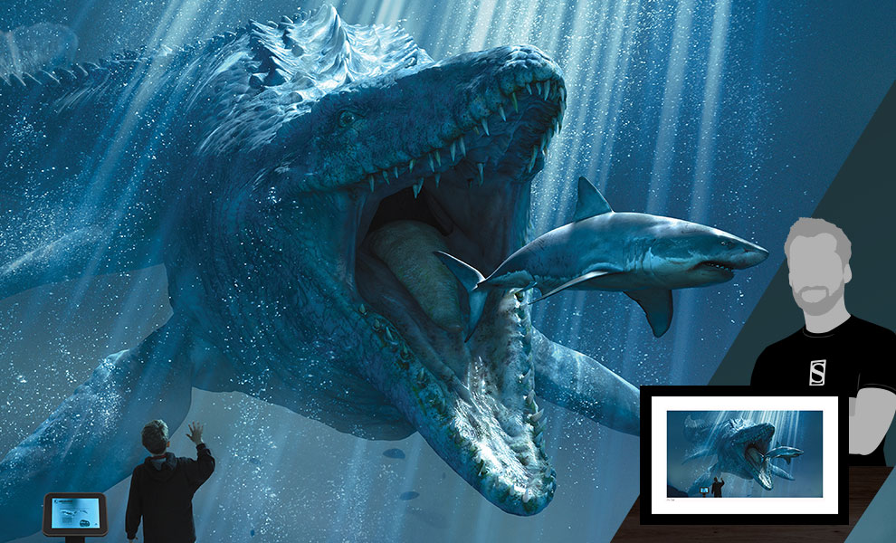 show me a mosasaurus