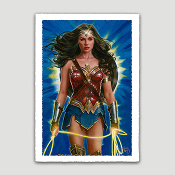 Download Wonder Woman Lasso Of Truth Fine Art Print By Olivia De Berardinis Sideshow Fine Art Prints