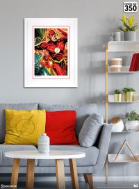 The Flash Fine Art Print by Ryan Sook | Sideshow Collectibles