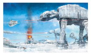 Assault On Echo Base Giclee Art Print 