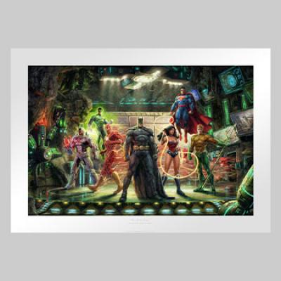 The Justice League (DC Comics) Art Print by Art Brand Studios