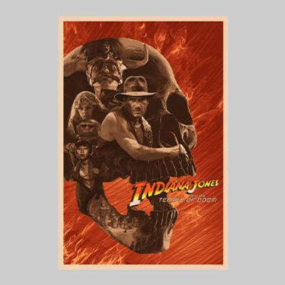 Cover Your Heart (Indiana Jones) Art Print by ACME Archives