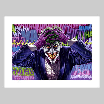 The Joker: Last Laugh Fine Art Print by Jason Edmiston