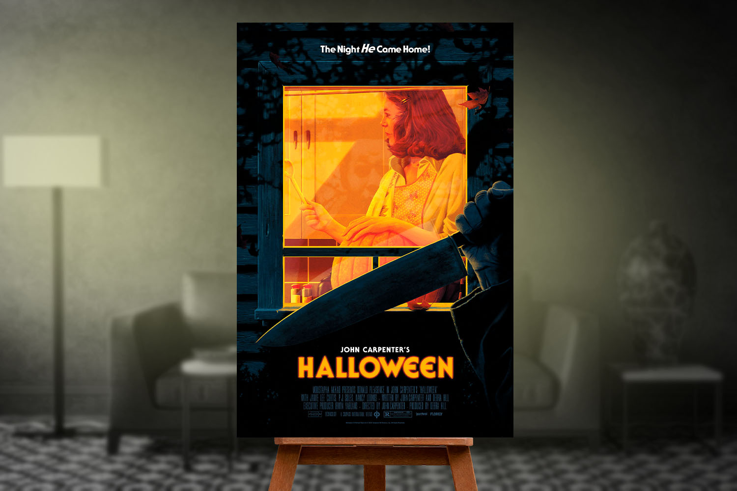 John Carpenter Halloween Movie Signed Poster - CharityStars