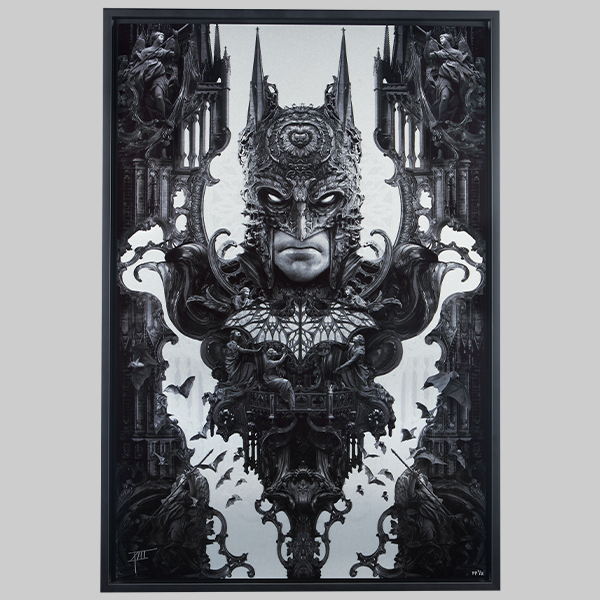 Gotham City's Shadow: Batman™ Variant Fine Art Print by Nekro XIII 