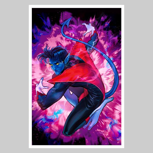 NIGHTCRAWLER Art Print by Lucas Werneck