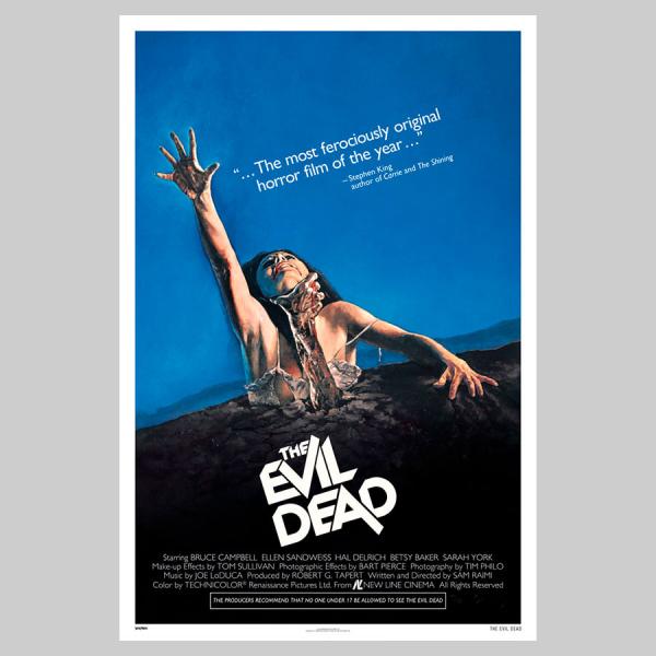 The Evil Dead Movie Poster by Vice Press