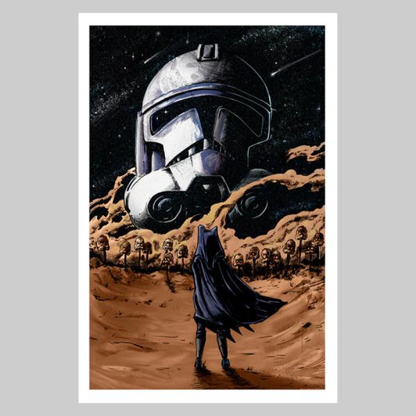 After the Dust Settles (Star Wars) Art Print by ACME Archives