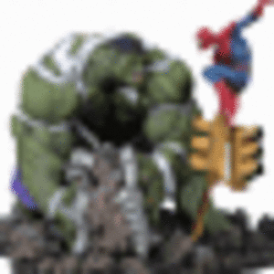 Marvel Hulk VS Spider-Man Polystone Diorama by Sideshow Collectibles |  Sideshow Collectibles