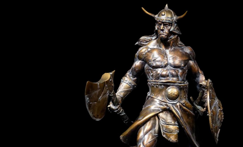 Conan Conan the Brutal Faux Bronze Statue by Quarantine Stud 