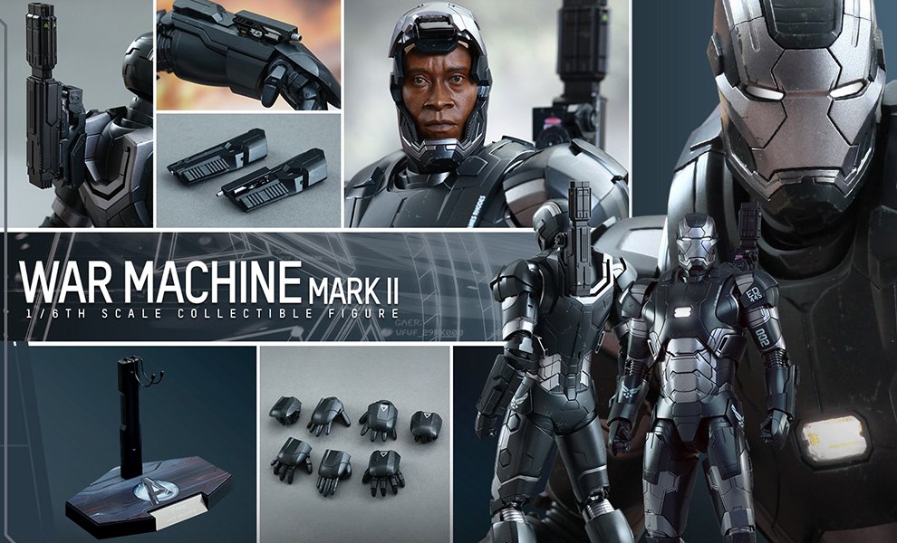 Marvel War Machine Mark Ii Sixth Scale Figure By Hot Toys